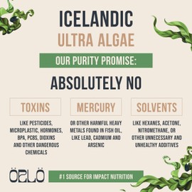 Orlo Orlo Omega 3 - Vegan Omega 3 Supplement - Triple Strength Omega3s - Plant Based DHA & EPA Fatty Acids - Algae Omega-3 Oil - Sustainable Krill or Fish Oil Alternative (120 Mini Softgels)