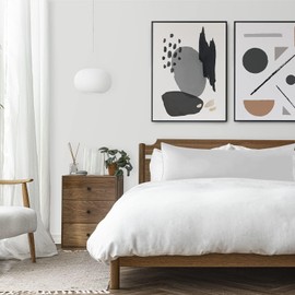 Body Pillowcase 20x54 Inch 100% Egyptian Cotton 500 Thread Count Zipper Closure Long Body Pillow Cover 1-Pieces Body Pillowcase 20x54 inch, Silver Grey