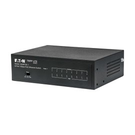 Tripp Lite Series 8-Port Desktop Unmanaged Gigabit Ethernet Network Switch with PoE+, 60W, Metal Enclosure, Plug-and-Play, Auto-Negotiable, Wall Mount Option, 3-Year Warranty (NG8POE-1)