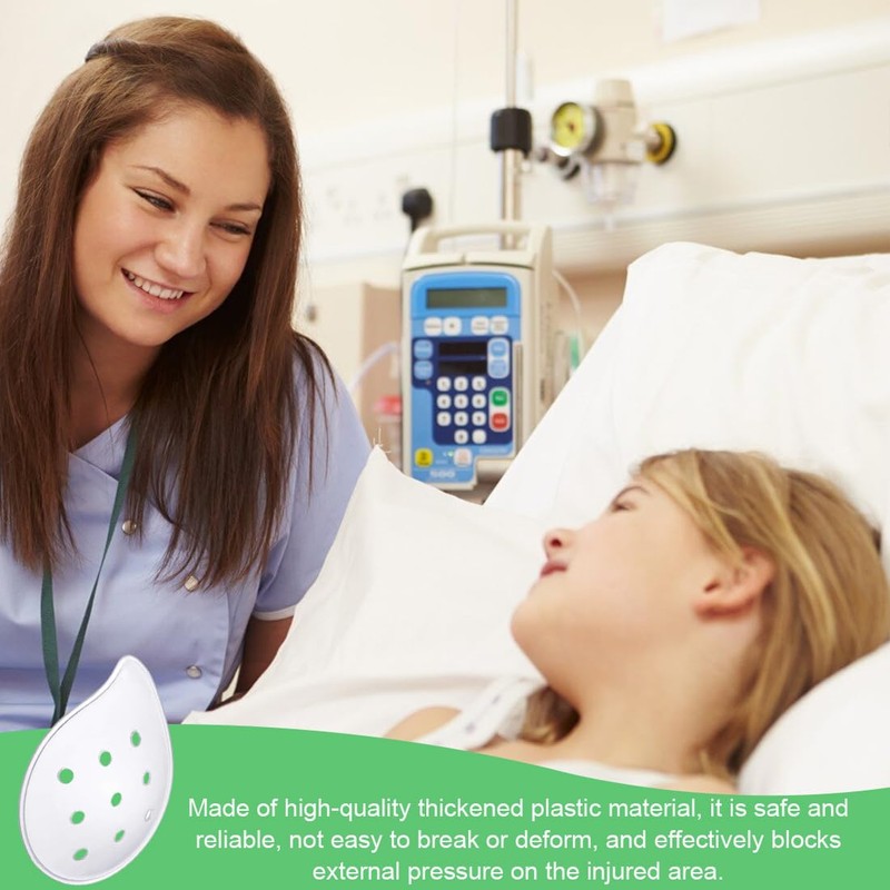 OUDQFCJ Pack of 4 Eye Protection After Surgery Vented Eye