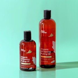 Plant Therapy Organic Whitening Pulling Oil - Size: 16oz