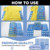 WedDecor T-Shirt Binder, Durable Plastic, Time Saver, Flexible, Flip and