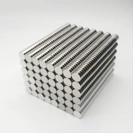 Neodymium Magnets 300pcs Magnets 1mm Thickness 2mm Diameter Round Magnets Ultra Small Office School Refrigerator Kitchen Supplies Drawing Board