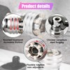 ZIMISI Adjustable Universal Socket Wrench, 10-19mm Magic Sleeve Tool with