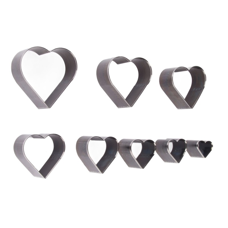8pcs Leather Die Cutter Hollow Punching Tool High Carbon Steel