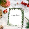 Generic AnyDesign 60Pcs Christmas Stationery Letterhead Paper Single-Sided Print Xmas