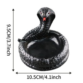 VOVCAMLS Snake Ashtray, Resin Ashtray, Creative Ashtray, Household Ashtray