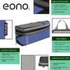 Eono Compression Packing Cubes, Luggage Organiser Set, Extensible Suitcase Organiser,