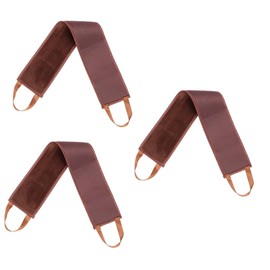 Housoutil 3pcs Body Lotion Wiping Belt for Back Scrubbing Back Stretching Tool Comfortable and Design -massage Applicator for Daily Use