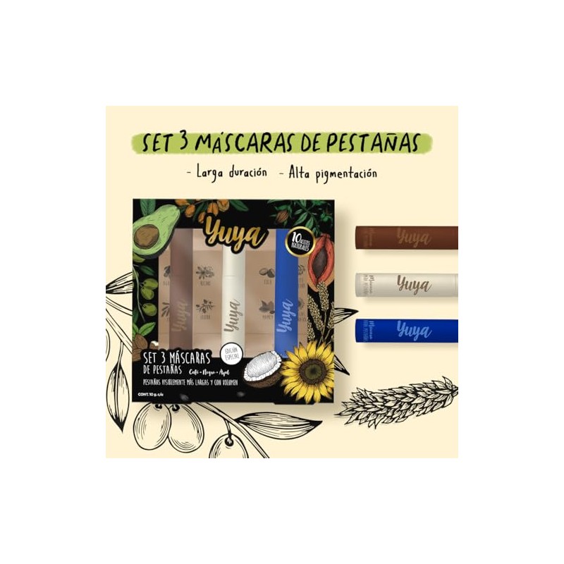 Yuya - Rimel - Mascara de pestañas - 10 aceites
