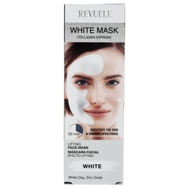 REVUELE COLOR MASKS MASCARILLA BLANCA EFECTO COLAGENO 80ML