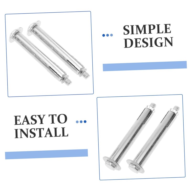ULTECHNOVO 8pcs Expansion Bolts for Speed Bumps Anchors for Parking
