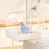 3-in-1 Multifunctional Hanging Bird Bath - Perfect Bathhouse for Small