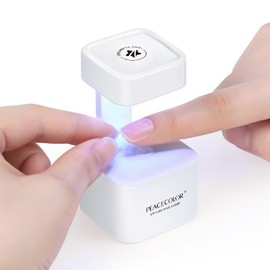 Gel Nail Light, Nail Light, LED Light, Nail Dryer, For Resin, Curing Light, U V Light, Mini Size, For Beginners, Professionals, Self Nail