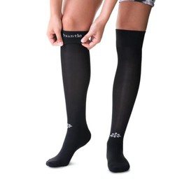 RIP-IT Classic Softball Over The Knee Sock (Black, X-Small/Small)