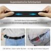 LionVII Mens Elastic Belt 130cm Stretch Belt with Plastic Buckle