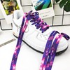 Boethesi 1 Pair shoelace for Sneakers,Starry Sky Tie Dye Multi