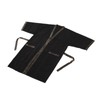 Haircut Gown with Pocket Short Sleeve Professional Belt Grooming Work