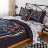 qjmiaofang Gamer Bedding Full for Boys Gamer Comforter Sets 7Pieces