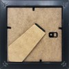 pf+a REAL GLASS 3x3" Photo Frame - Oxford Black 5x5