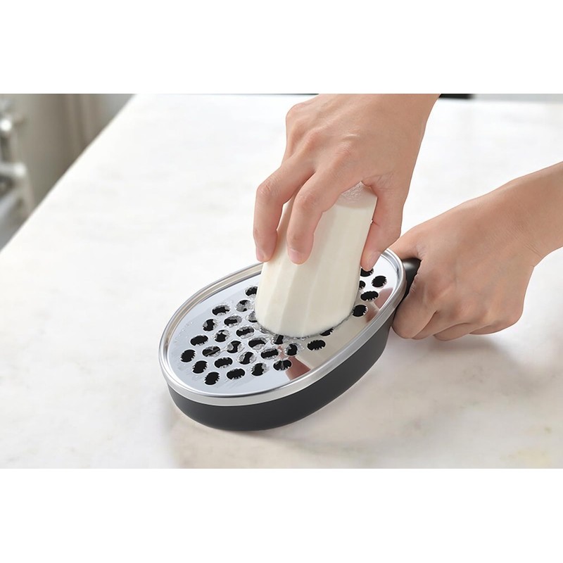 J-kitchensEcobag Tsubame Sanjo Grater Set, Black, 4.3 x 8.3 x