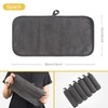 KinHwa 6 Pack Microfibre Face Cloth Flannel Makeup Remover Cloth