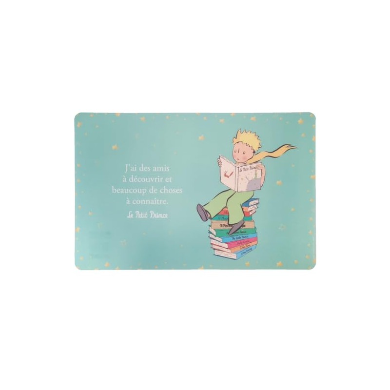 KIUB The Little Prince on a Stack of Books Placemat