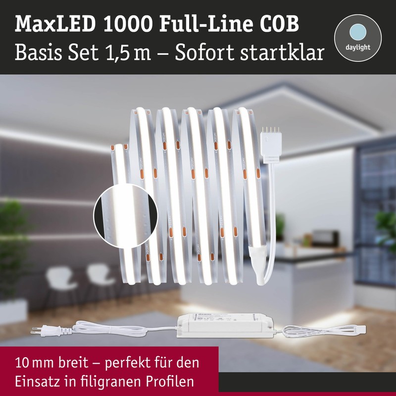 Paulmann 71127 MaxLED 1000 LED Strip Full-Line COB 18 W