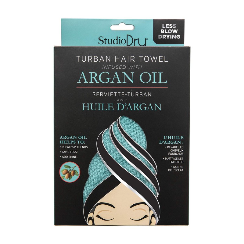 Studio Dry Argan Oil Turban Towel