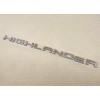 Toyota OEM Silver Rear HIGHLANDER Letter Emblem Badge Fit 2020-2022