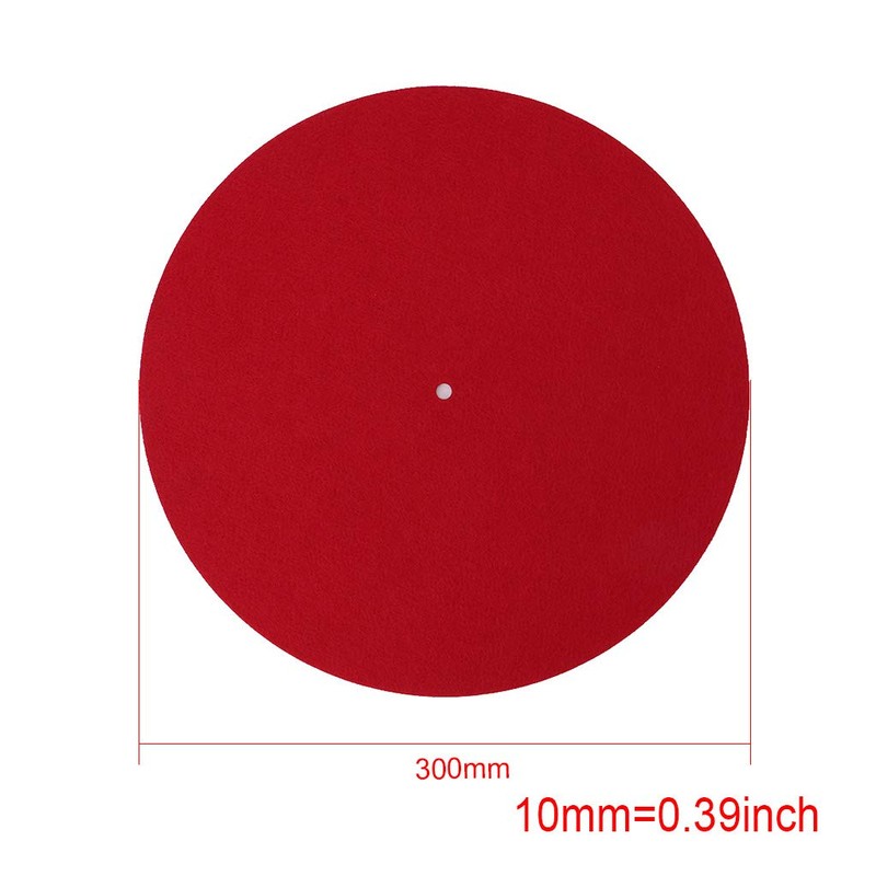 Lanema Turntable Mat(3mm),Slipmat Audiophile Felt Platter Vinyl Record Players Anti-Vibration