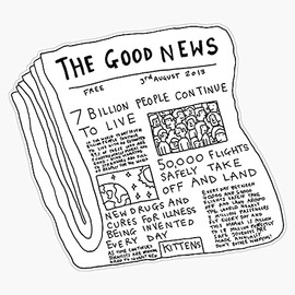 Magnet News Magnet Bumper Sticker Car Magnet Flexible Reuseable Magnetic Vinyl 5"