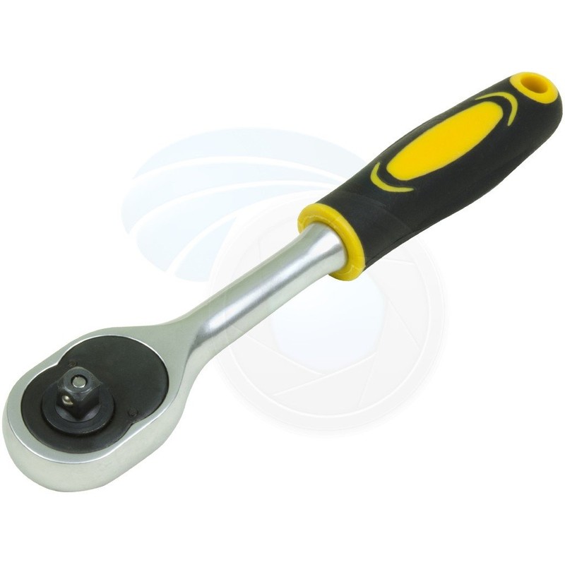 Tolsen Quick Release Reversible Socket Ratchet Wrench 1/4 Square Drive