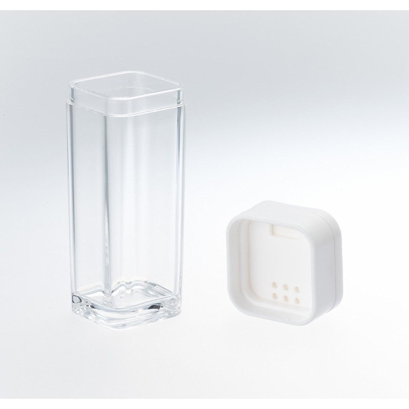 Yamazaki Salt and Pepper Container, Spice Bottle, Aqua