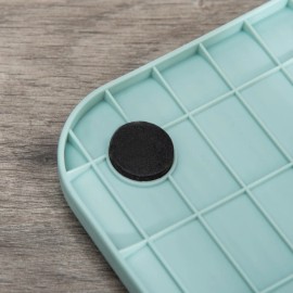 Cat Litter Box with Lid, Covered Litter Box for Indoor Cats with Tray, Scoop, Filter, 17" X 17" X 18.5", GreenColor: Green