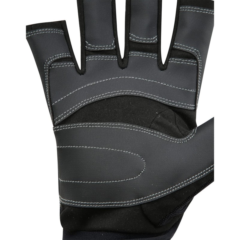 Typhoon Raceline 2.0 Half Finger Sailing Gloves - Black 310251