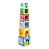 Tooky Toy Juego De Bloques Apilables Dinosaurios 12 Pz Nesting