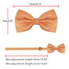 Allegra K One-Touch Bowtie, Polka Dot Pattern, Adult, Formal Bowtie,