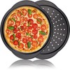 2 Pack Pizza Trays for Oven, 12 inch Non Stick