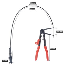 DAYUAN Flexible Hose Clamp Pliers Apply to Car Fuel Oil Water Hose Repairing Tool