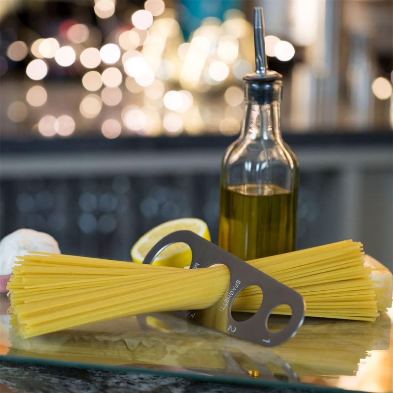 Harbour Housewares Stainless Steel Spaghetti Measure Utensil for 1-4 People