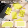Index Cards 3x5 Inch, 300sheets, Flash Cards, Blank Yellow Note