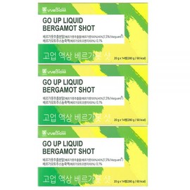 stomach biome Webiome Goup Liquid Bergamot Shot 20g x 14 bottles (3) / 위바이옴 고업 액상 베르가못 샷 20g x 14병 3개