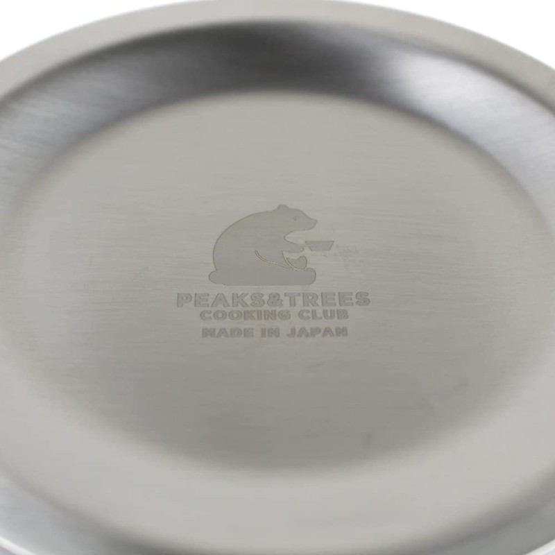 PEAKS&TREES Tsubame sanjo Sierra Cup, Stainless Steel, 11.2 fl oz