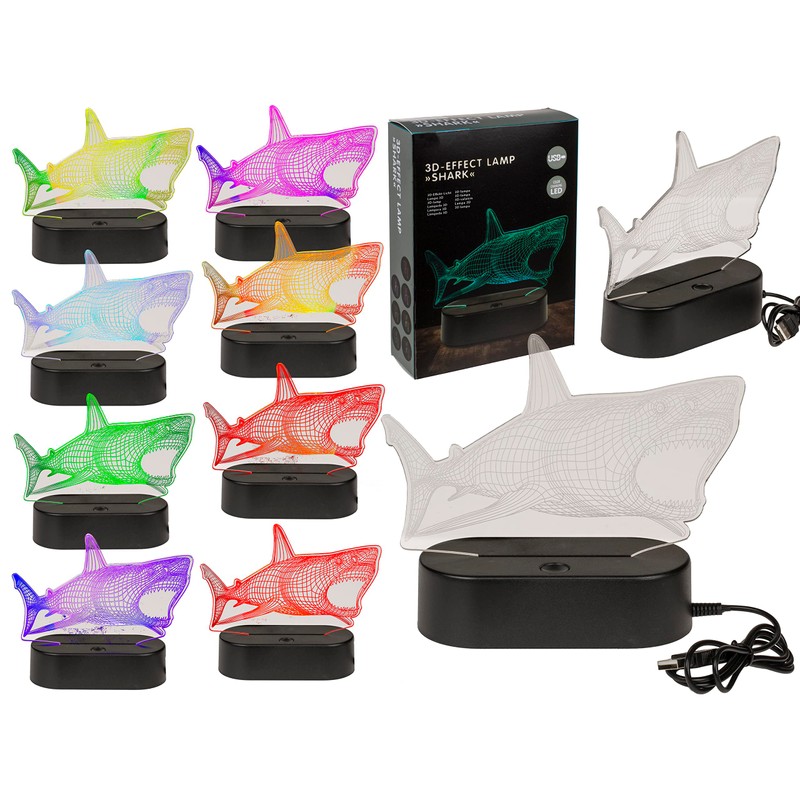 MIK funshopping 3D Light Night Light 3D Effect Lamp with
