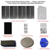 Titanium Seed Phrase Storage, Crypto Backup Metal Wallet Plate, Fireproof