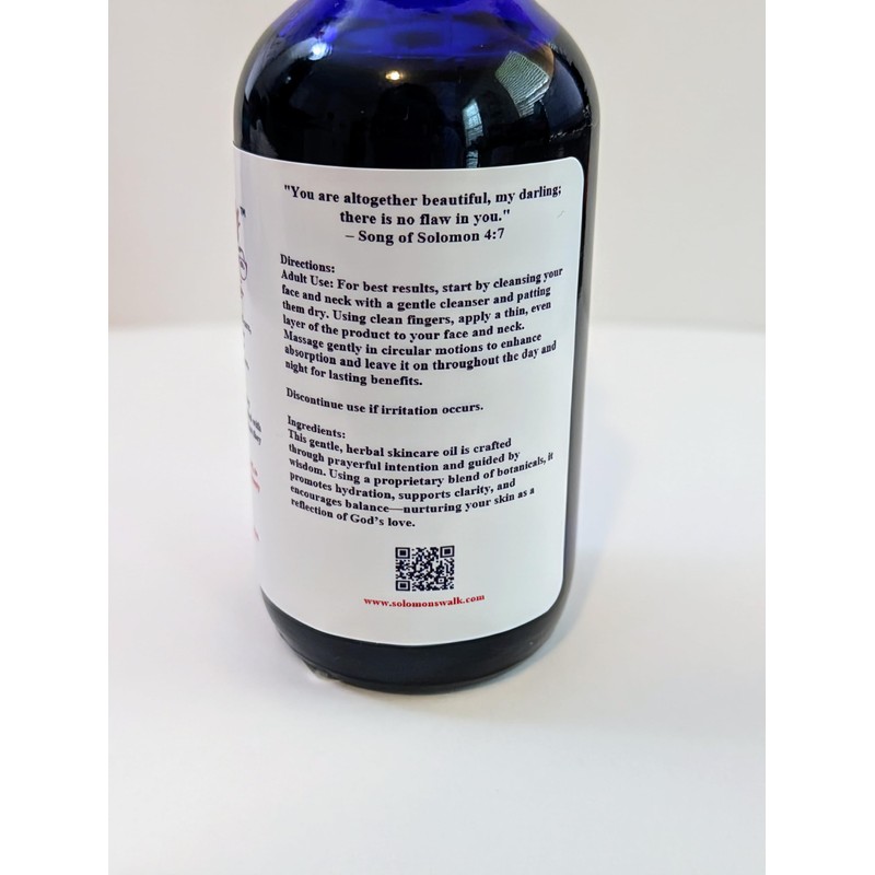 Solomon's Walk Solomon's Walk Skin Oil (Regular, Light Herbal Scent)