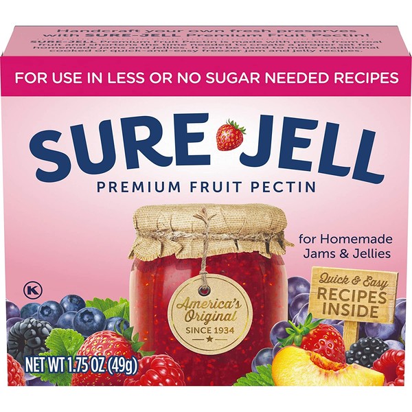 Sure-Jell Premium Light Fruit Pectin (1.75 oz Boxes, Pack of 6)