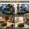 18-Inch Heavy Duty Tool Bag, 45-Pocket Large Capacity Tool Organizer