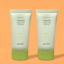 goodall Goodal Clear Houttuynia Cordata Calming Inorganic Sunscreen 50ml+50ml x2SET (...Basic / 구달 맑은 어성초 진정 무기자차 선크림 50ml+50ml x2SET(... 기본